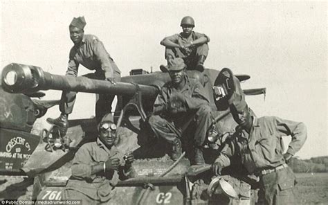 The real Black Panthers: Story of America's black tank squadron | Daily Mail Online