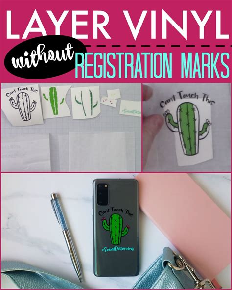 How to Layer Vinyl Decals Without Registration Marks (Video) - Silhouette School