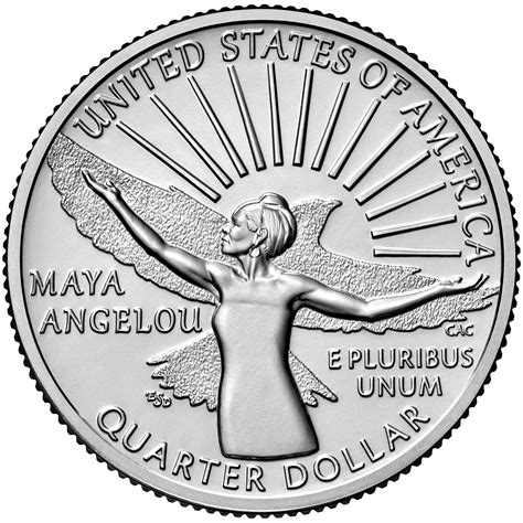 2022 Maya Angelou Quarters Hit Circulation