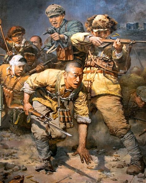 Chinese Civil War Military Diorama, Military Art, Civil War Art, People's Liberation Army ...