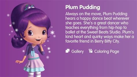 Plum Pudding- Strawberry Shortcake | Frutillita, Cotillon