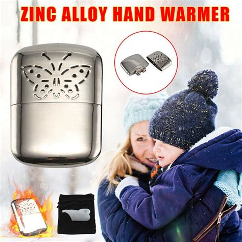 Metal Hand Warmer Petrol Reusable Pocket Portable for Ski Winter Outdoor | Hand warmers, Warmers ...