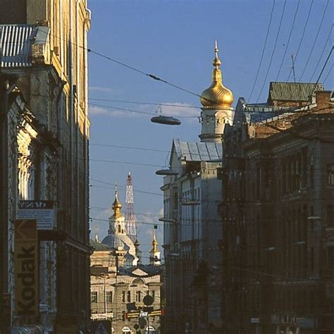 Kharkiv city center with a view of the Dormition Cathedral. | Kharkiv, Cathedral, Empire state ...