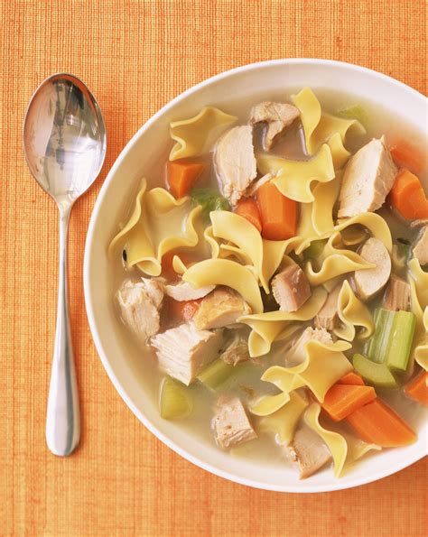 Hearty Chicken Soup With Noodles Recipe