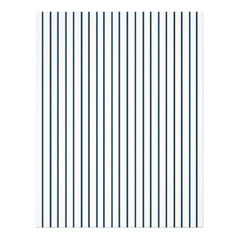 Yankees Baseball Pinstripe Striped Envelope Liner Letterhead Design | Zazzle