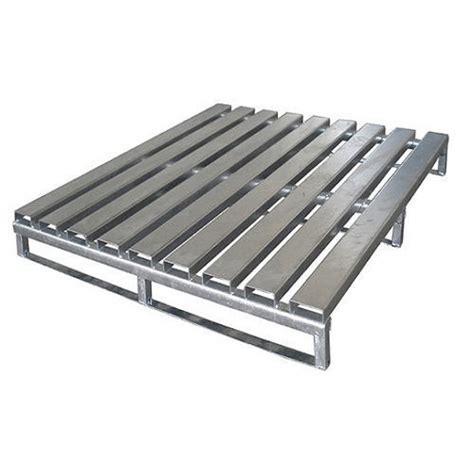 Silver Stainless Steel Pallets, Dimension/Size: 1200 X 1000 X 145 Mm, Rs 5000 /piece | ID ...