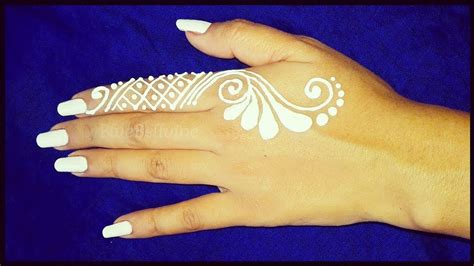Pin on White Henna Designs