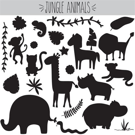 604,875 Cute Animal Vector Silhouette Images, Stock Photos, 3D objects, & Vectors | Shutterstock