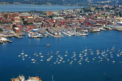 South Portland Harbor in South Portland, ME, United States - harbor ...