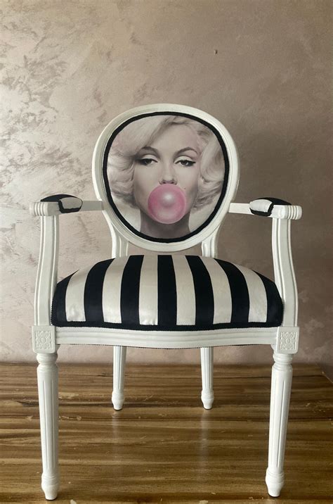 Introducing a one-of-a-kind vintage Louis XVI arm chair, expertly restored and upholstered in a ...