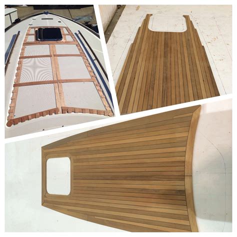 Teak boat decking #howtomakeaboat | Boat interior design, Boat building ...