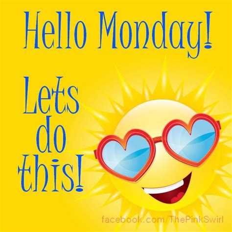 Hello Monday! ️