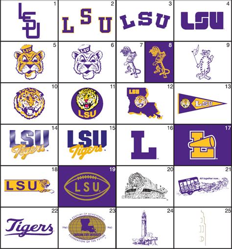 Vintage LSU Logo - Sports Logos - Chris Creamer's Sports Logos ...