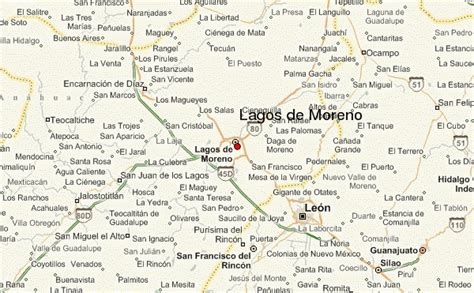 Lagos De Moreno Map