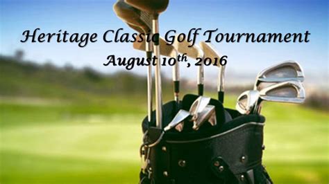 2016 Heritage Classic Golf Tournament - YouTube