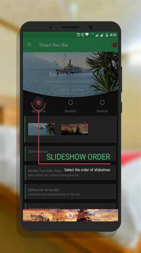 This Android App Adds Amazing Image Slideshows To Your Nav Bar