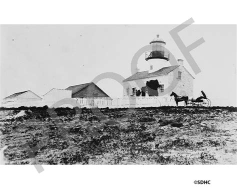 Point Loma - US Upper Lighthouse - 1880 - San Diego History Center