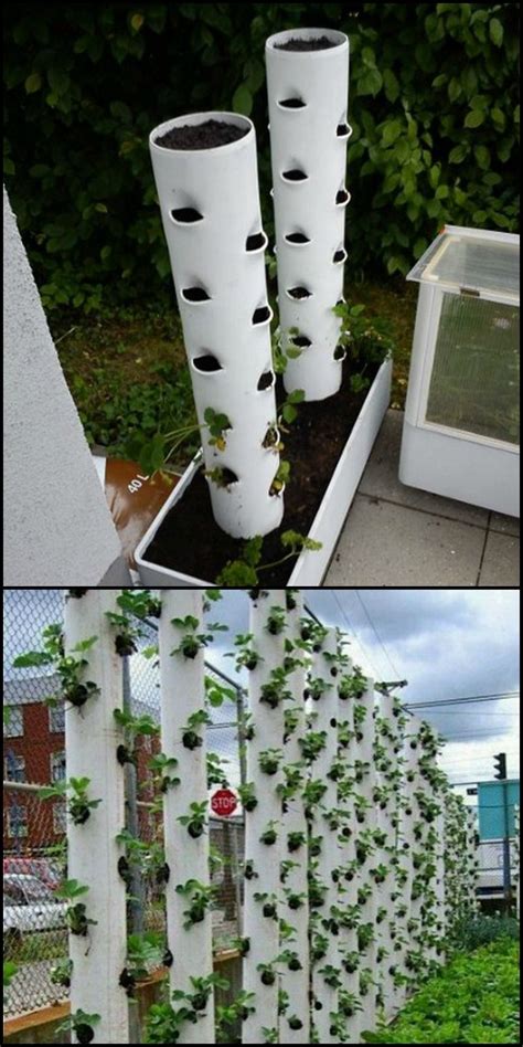 How to Make Your Own DIY PVC Pipe Vertical Planter in 6 Easy Steps! - DIY projects for everyone ...