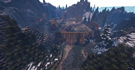 Helgen (Skyrim TES) Minecraft Map