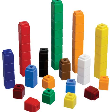 Clipart of unifix cubes