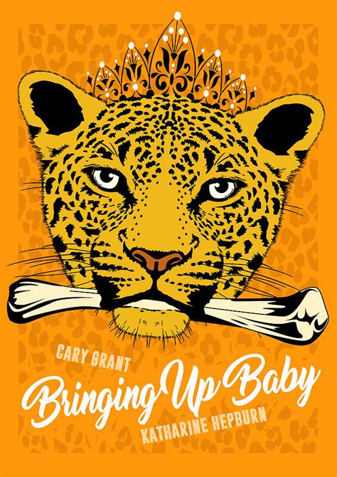 Bringing Up Baby - Alternative Movie Poster Digital Art by Movie Poster Boy - Fine Art America