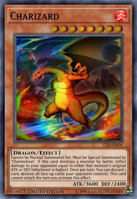 You Need to See This Charizard Yu-Gi-Oh Card