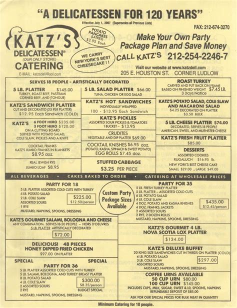 Katz's Delicatessen, 205 East Houston Street, Lower East Side, Manhattan