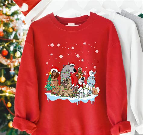 Disney Oliver and Company Characters Christmas Lights Shirt sold by ...