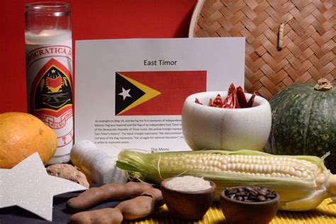 About food and culture of East Timor