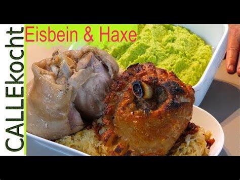 Eisbein & knusprige Haxe nach Omas Rezept. Einfach lecker. Rezept - YouTube Meat, Chicken ...