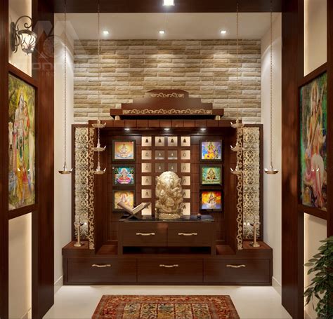 9 Wooden Pooja Mandir Designs for Homes — Traditional, Portable & More ...