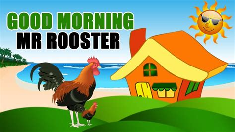 Mr.Rooster Wishing You Good Morning - Good Morning Wishes & Images