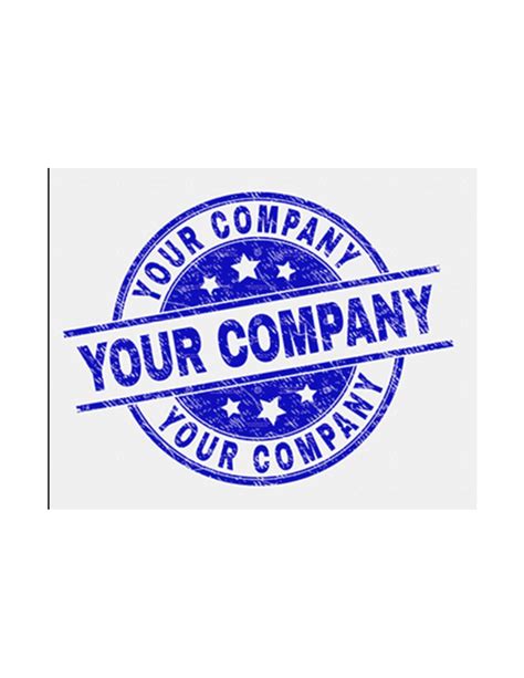 Custom Personal or Company Stamp – Sovereign Filing Solutions