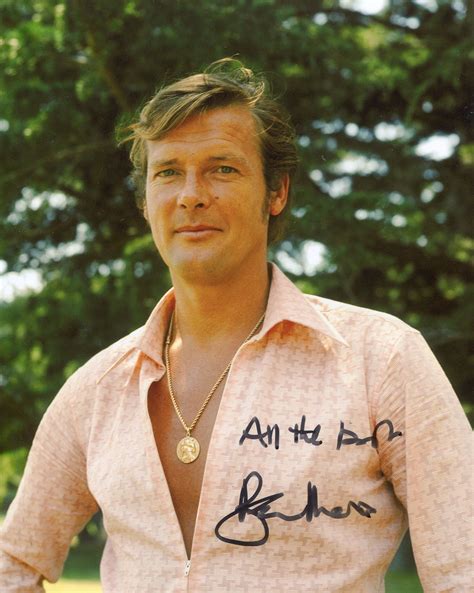 Sir Roger Moore - Movies & Autographed Portraits Through The Decades