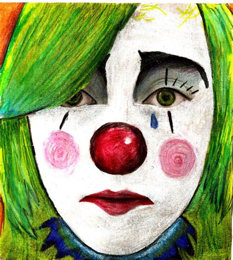 Clown Faces Drawing at GetDrawings | Free download