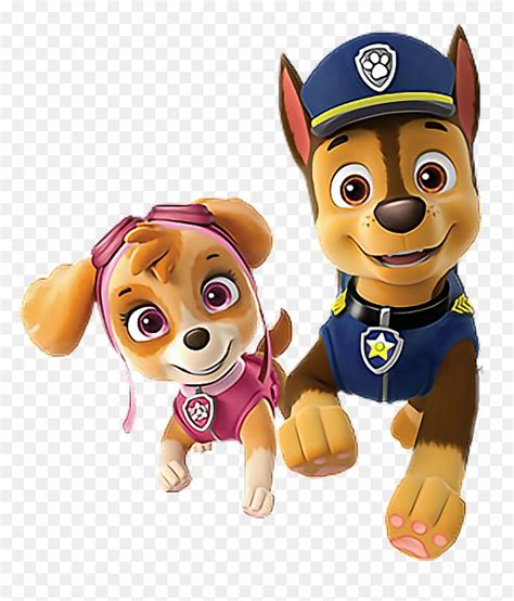 Paw Patrol Chase And Skye , Png Download - Skye And Chase Paw Patrol, Transparent Png - vhv