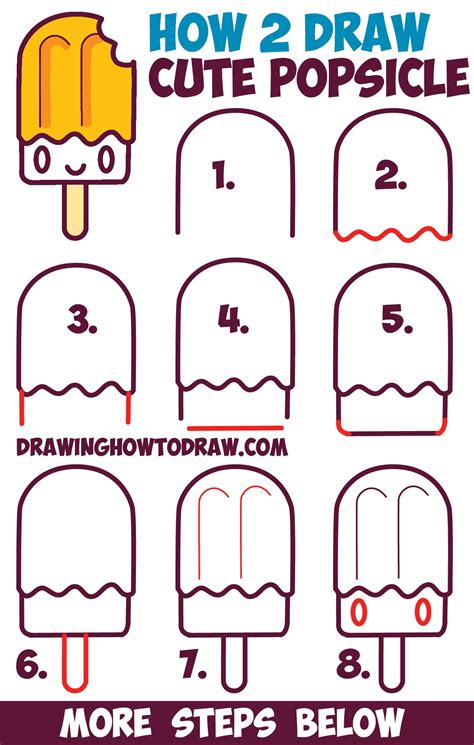 kawaii cute drawings step by step - Savanna Whitlock