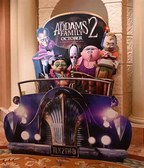 The Addams Family 2 New Standee Released for CinemaCon