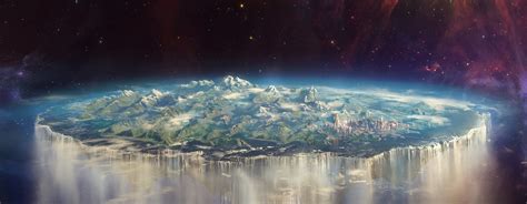 Even Asgard is flat, do u really thnk that the Buddha created the earth ...