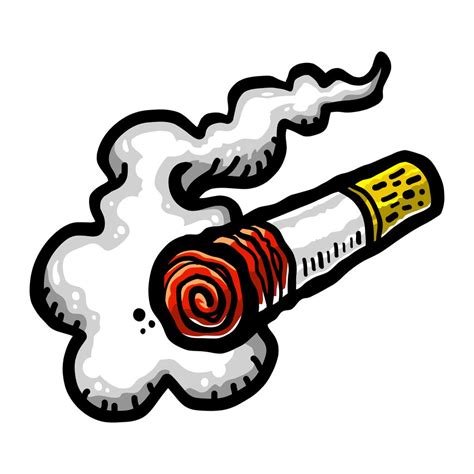 Cigarette smoking vector illustration 553468 Vector Art at Vecteezy