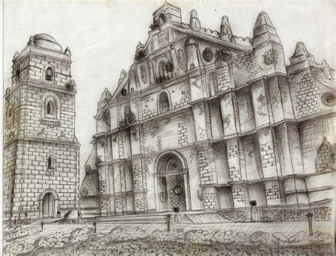 Paoay Church by franxsha on DeviantArt