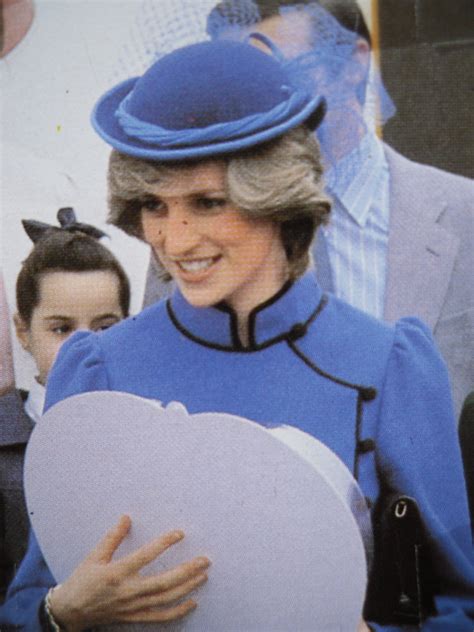 February 25, 1983: Princess Diana visiting the Brookfields School in Tilehurst, West Berkshire ...