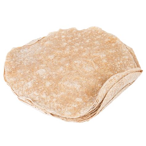 Father Sam's Bakery 12-Count 12" Whole Wheat Tortilla Wraps - 6/Case