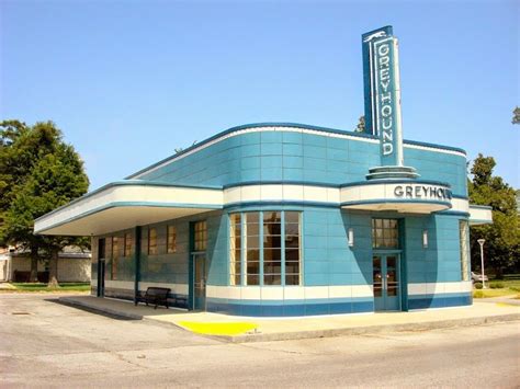 Streamline Moderne, with an unexpected -e at the end, is a highly influential architectural and ...