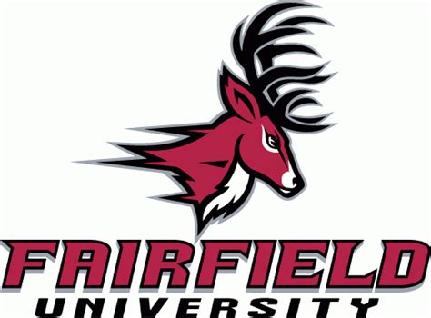 Fairfield Stags Logo - A deer's head over college name (SportsLogos.Net) | Fairfield university ...