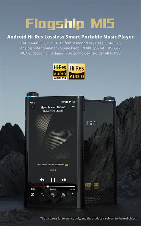 Fiio M15 Flagship Portable Music Player – MyHeadFi