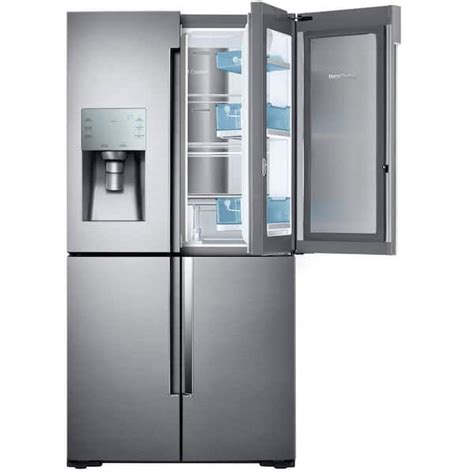 Samsung 28 cu. ft. 4-Door Flex French Door Refrigerator in Stainless ...