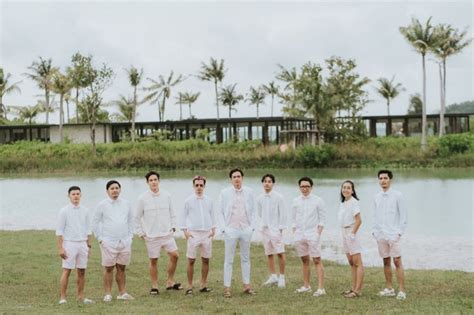 Adipati Dolken & Canti Tachril Beach Wedding by Sheraton Belitung Resort | Bridestory.com