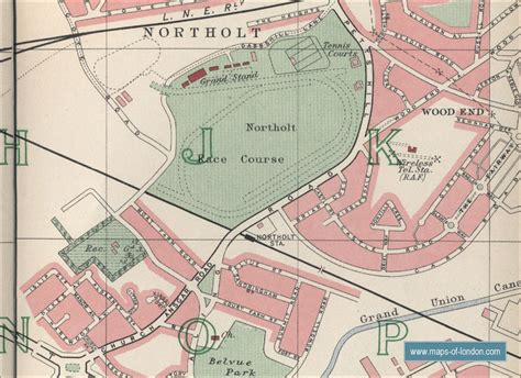 Map of Northolt, London