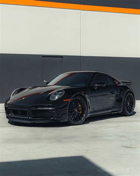 Custom Porsche 911 Turbo S Hides a Cool, Staggered Forged Carbon Fiber ...